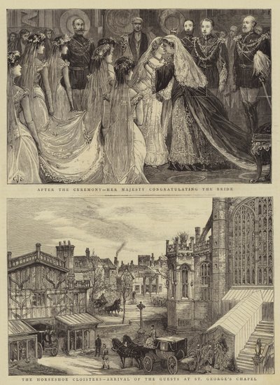 Il matrimonio reale a Windsor da Charles J. Staniland